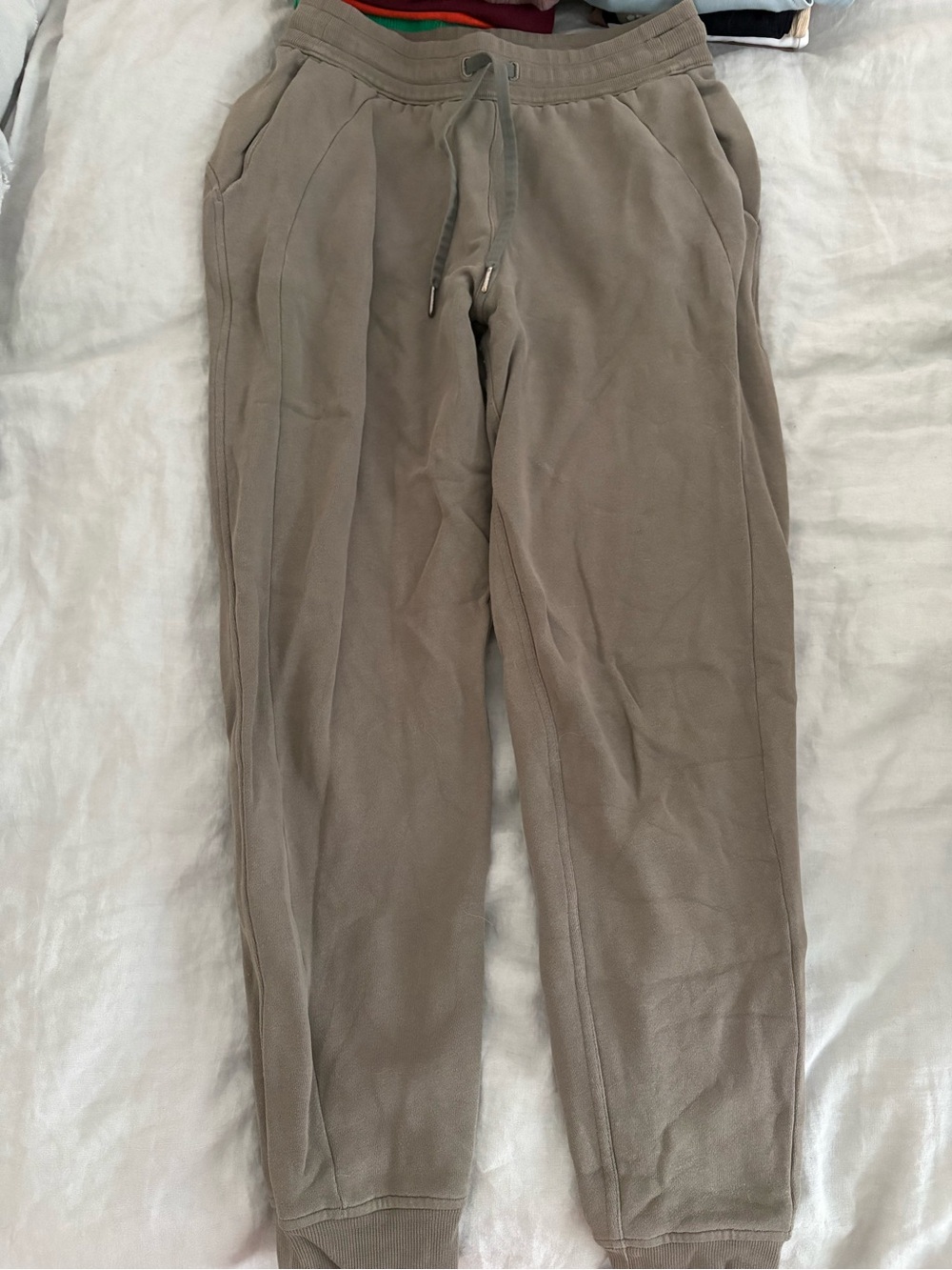 Women’s Olive Green Scuba Jogger Pants